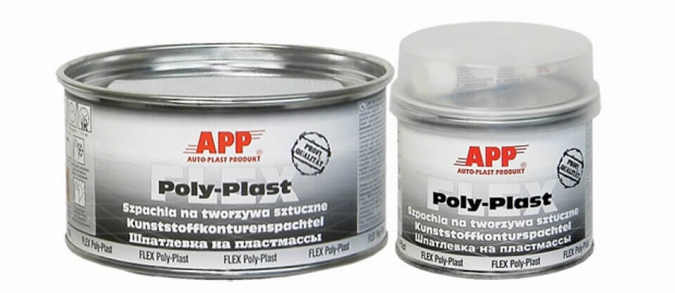 Шпатлевка для пластмассы APP FLEX POLY-PLAST