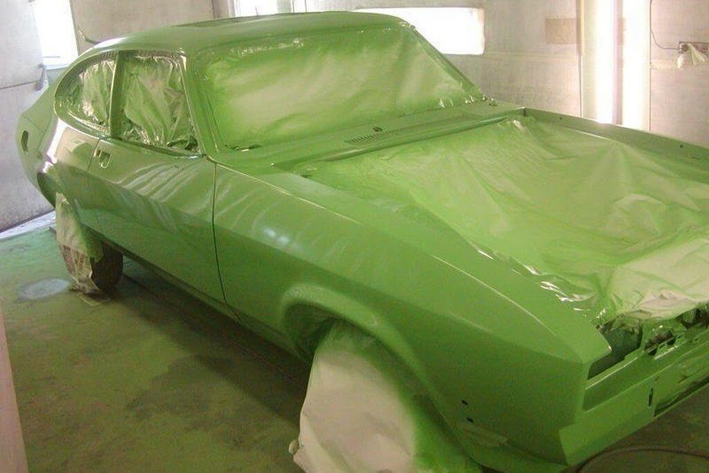  Покраска автомобиля в гараже