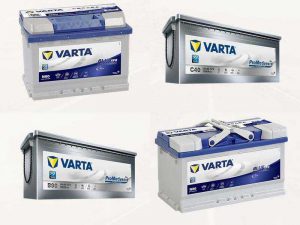 Аккумуляторы Varta Blue Dynamic EFB и Promotive EFB