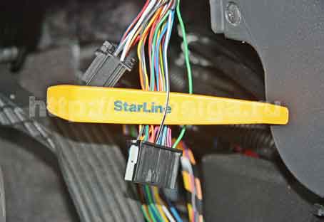 Установка автосигнализации Starline A93 на Lada Priora Lux