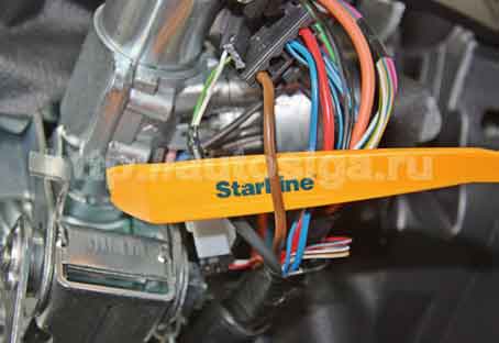 Установка автосигнализации Starline A93 на Lada Priora Lux