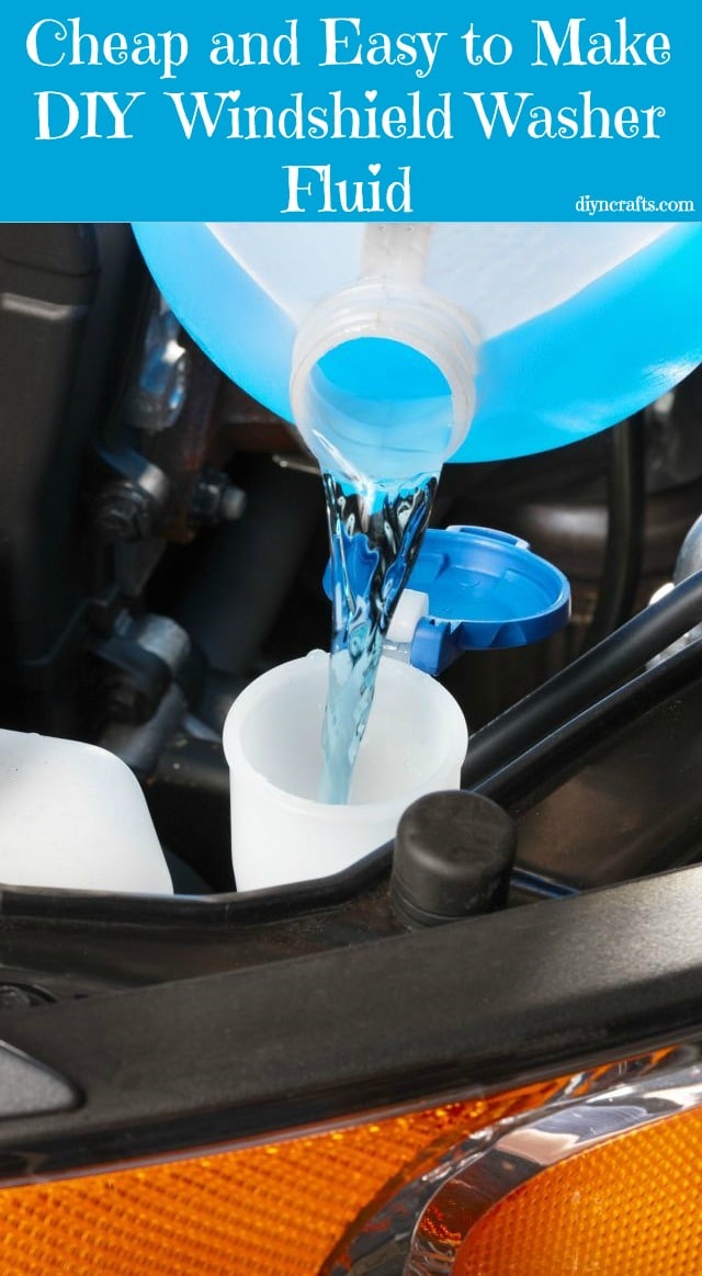 Cheap and Easy to Make DIY Windshield Washer Fluid