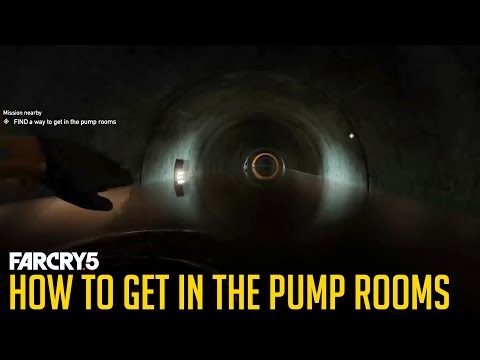 Far Cry 5 - How to Get Inside the Pump Rooms (Clean Water Act Quest)
