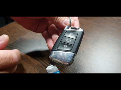 Как поменять батарейку CR 2032 в ключе Volkswagen Passat