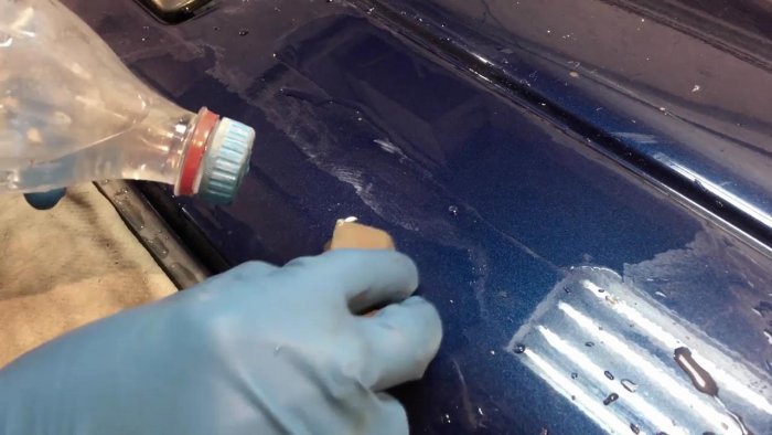 Как убрать глубокие царапины на автомобиле