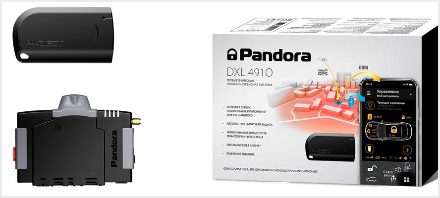 Сигнализация Pandora DXL 4910